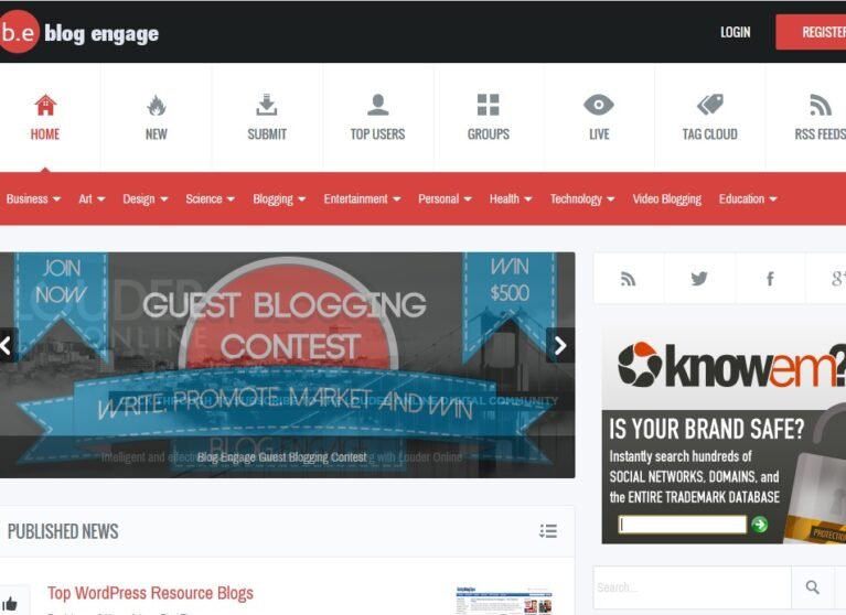 BlogEngage: The Online Community for Bloggers