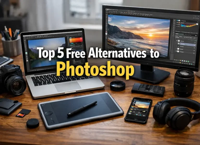 Top 5 Free Alternatives to Photoshop
