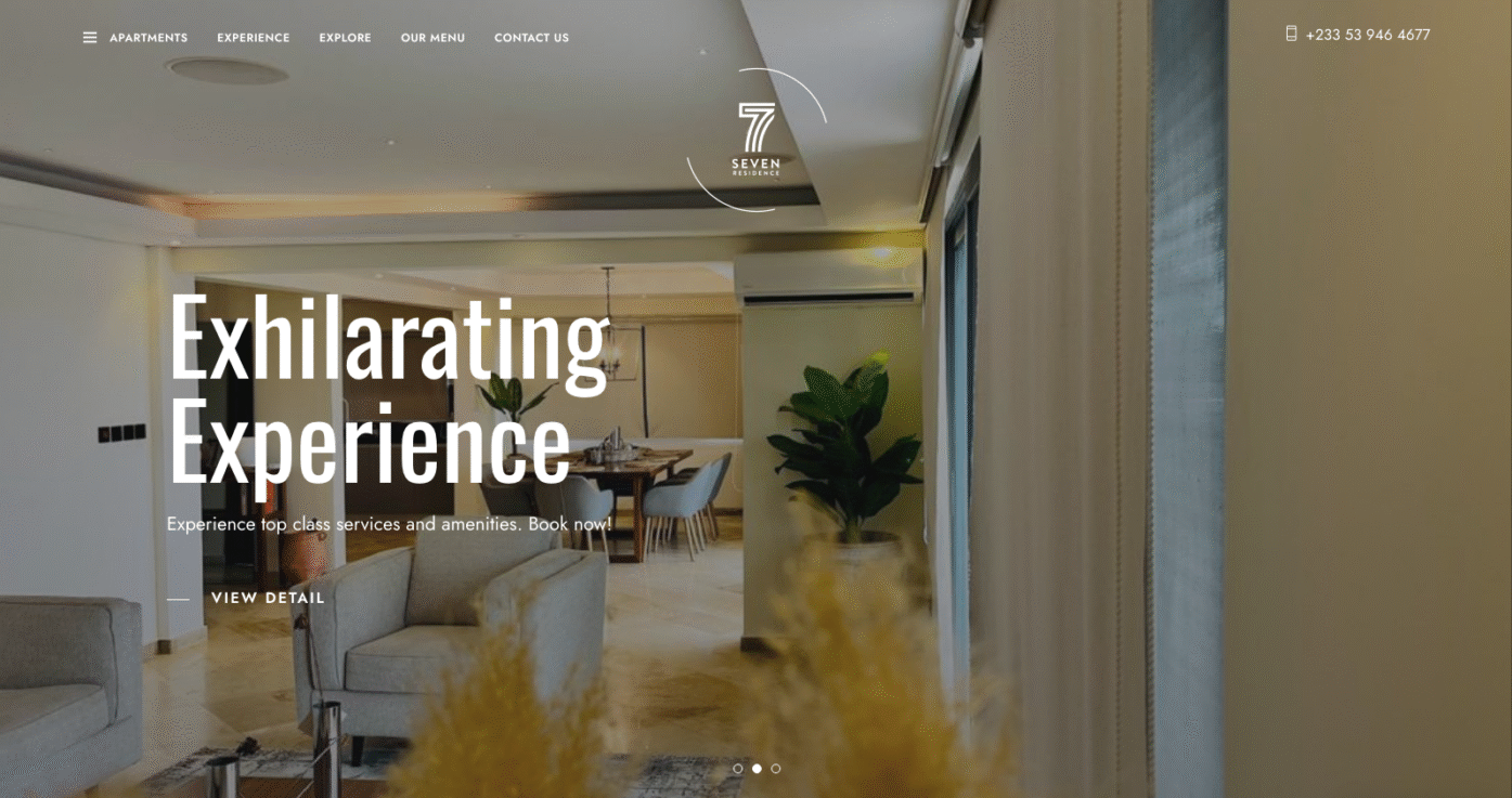 An immersive digital experience that reflects the hotel’s brand, drives direct bookings, and showcases its amenities with elegance and ease.